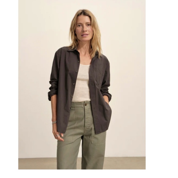 Buck Mason - Mainstay Cotton Button-Down Shirt - Black - Size S (W 4/6) - NWT - Picture 3 of 15